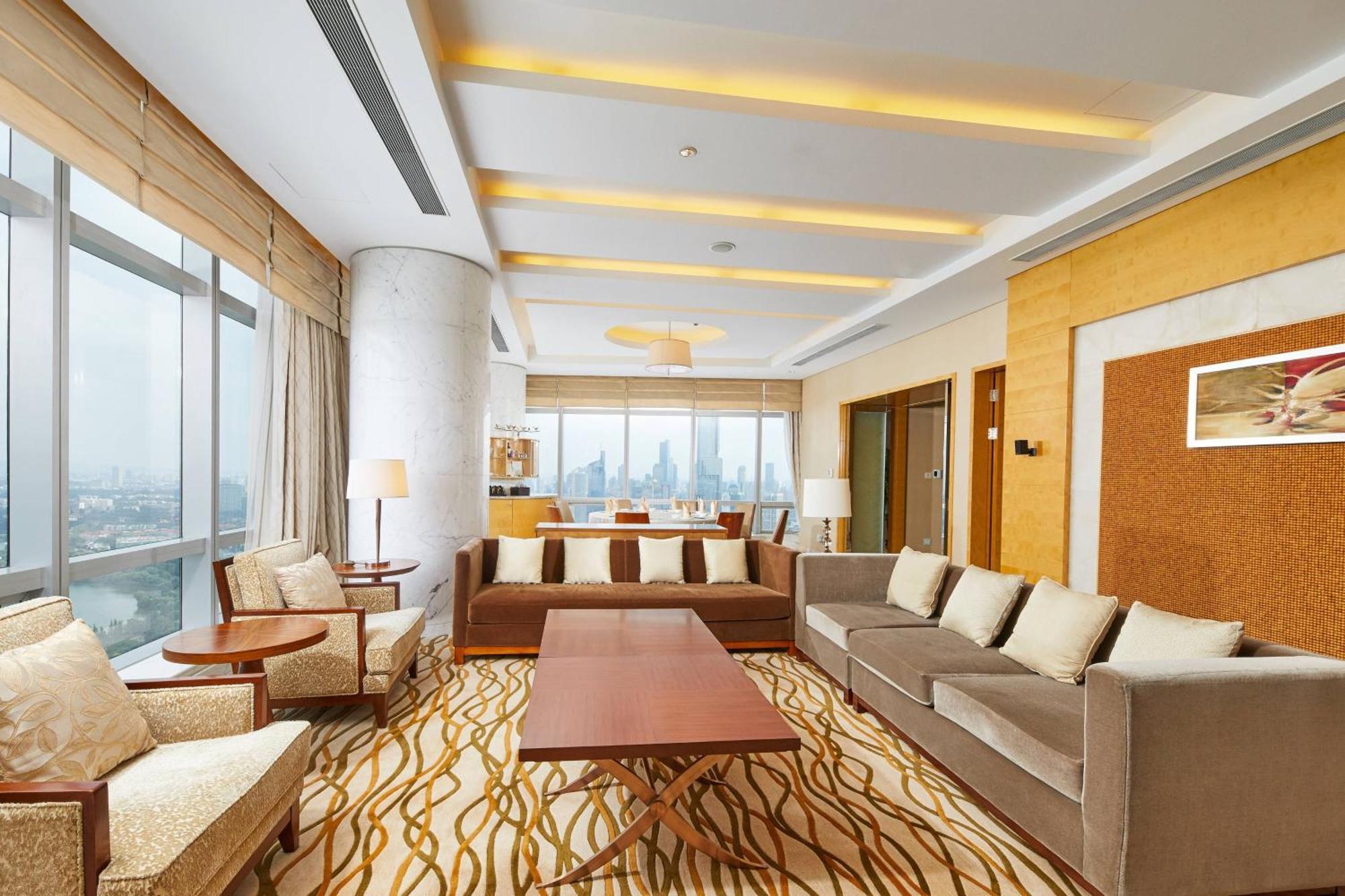 The Westin Nanjing Xuanwu Lake Exteriör bild